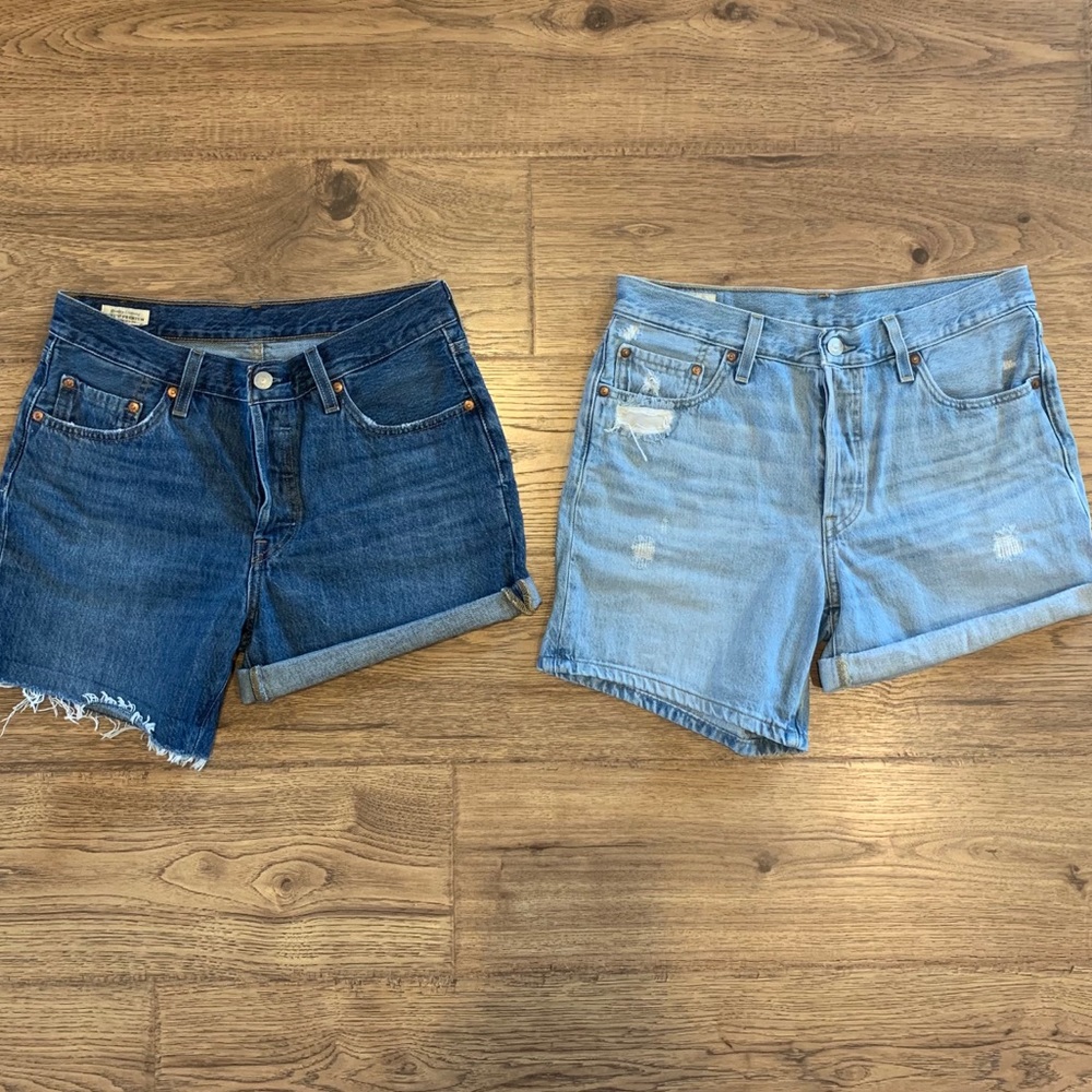 🍒 Levi’s 501 Denim Long Shorts Set 🍒